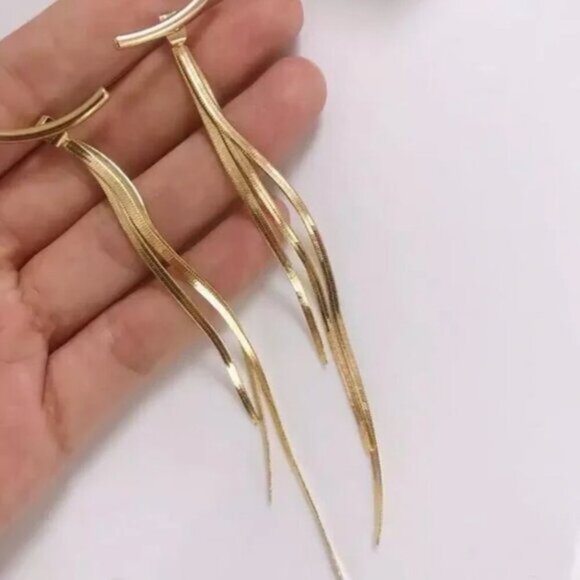 14K gold filled earrings - Picture 4 of 4